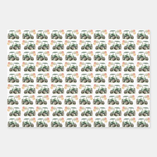 Geburtstagsparty Geschenkpapier Set (Vorderseite 2)