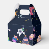 Geburtstagsparty Geschenkschachtel (Rückseite)