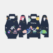 Geburtstagsparty Geschenkschachtel (Ungefaltet)