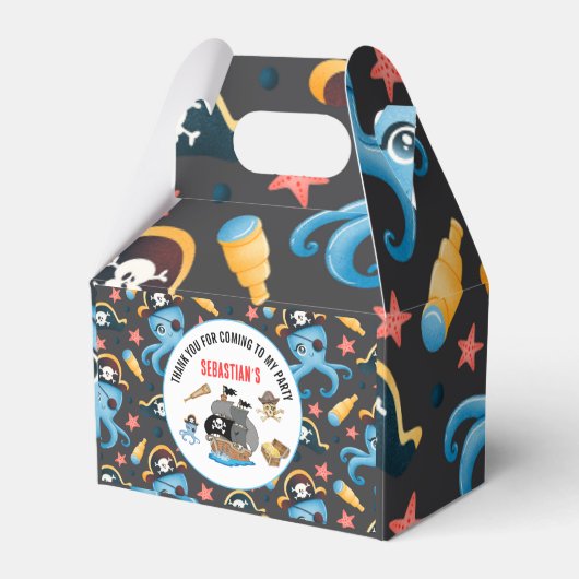 Geburtstagsparty Geschenkschachtel (Vorderseite)