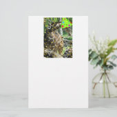 Geburtstagsparty Giraffe Briefpapier (Stehend Vorderseite)