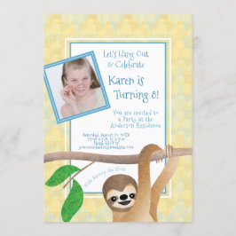 Geburtstagsparty Hang Out mit Kinder Foto Einladung
