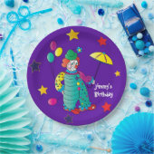 Geburtstagsparty-Happy Clown mit Balloons Pappteller (Party)