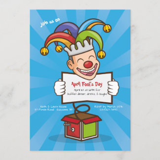 Geburtstagsparty im April Einladung