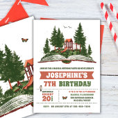 Geburtstagsparty im Freien Einladung