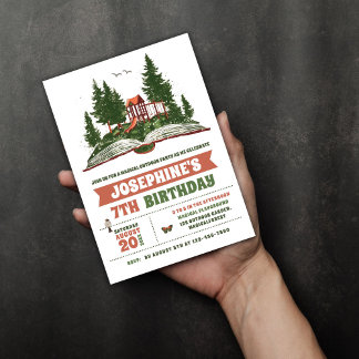 Geburtstagsparty im Freien Einladung