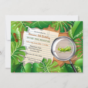 Geburtstagsparty im Freien Einladung