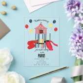 Geburtstagsparty im Park Kinder Acryleinladungen (In Situ (Hochzeit))