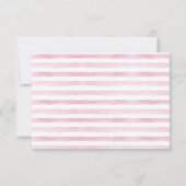 Geburtstagsparty im Wasserbad Dankeskarte (Rückseite)