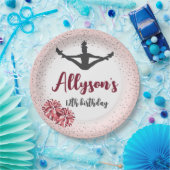 Geburtstagsparty, jedes Alter rosa Pappteller (Party)