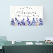 Geburtstagsparty Juli Geburtstagsfeier Blume Willk Banner (Messeveranstaltung)