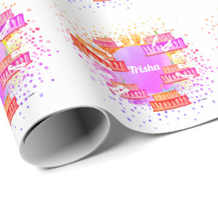 Geburtstagsparty Just Sayin' HAMbyWG Paper Teller Geschenkpapier