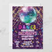 Geburtstagsparty Kids Custom Einladung (Vorderseite)