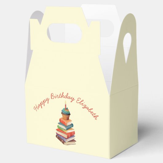 Geburtstagsparty Kinder lesen Geschenkschachtel (Geöffnet)