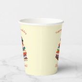 Geburtstagsparty Kinder lesen Pappbecher (Rechts)