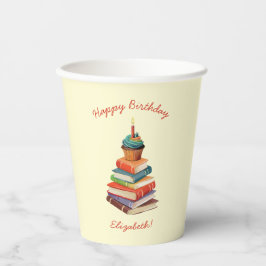 Geburtstagsparty Kinder lesen Pappbecher