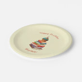 Geburtstagsparty Kinder lesen Pappteller (Schrägansicht)