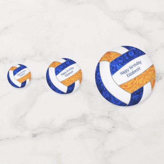 Geburtstagsparty Konfetti (Vorderseiten)