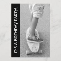 Geburtstagsparty Longboard