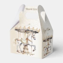 Geburtstagsparty Mergo Round Circus Karneval Geschenkschachtel