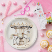 Geburtstagsparty Mergo Round Circus Karneval Pappteller (Party)