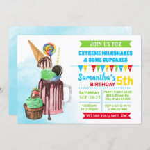 Geburtstagsparty mit Extremmilch