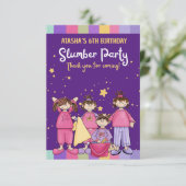 Geburtstagsparty mit Freunden Einladung (Stehend Vorderseite)