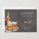 Geburtstagsparty mit Vollblut Einladung (Vorderseite)