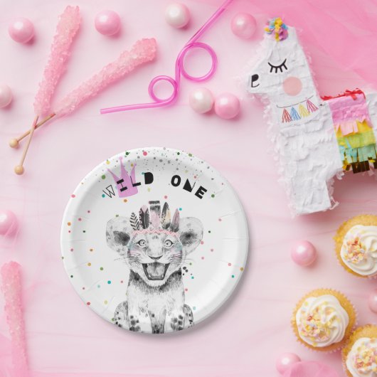 Geburtstagsparty moderner Party Pappteller (Party)