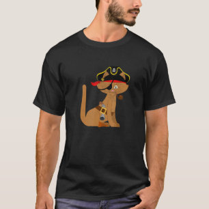 Geburtstagsparty Niedlich Cat Pirate Matching Pira T-Shirt