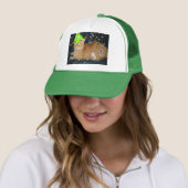 Geburtstagsparty Orange Tabby Cat Truckerkappe (Beispiel)