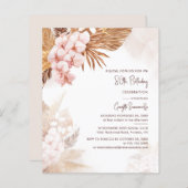 Geburtstagsparty Pampas Grass Blumenladen (Vorne/Hinten)