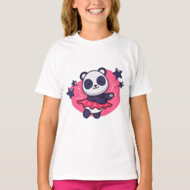 Geburtstagsparty Panda Tanz Niedlich T-Shirt