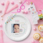 Geburtstagsparty - Papierplatte | Benutzerdefinier Pappteller (Party)