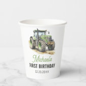 Geburtstagsparty Pappbecher (Vorderseite)