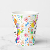 Geburtstagsparty Pappbecher (Rechts)