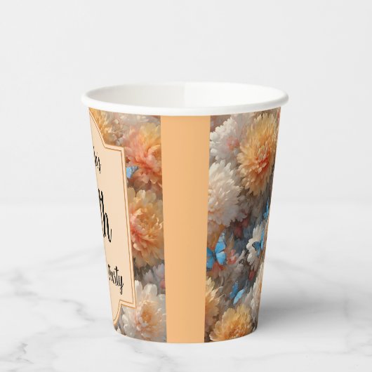 Geburtstagsparty Pappbecher (Links)