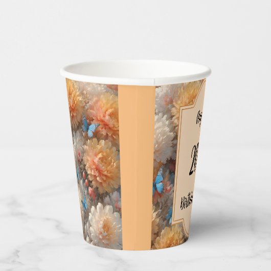 Geburtstagsparty Pappbecher (Rechts)