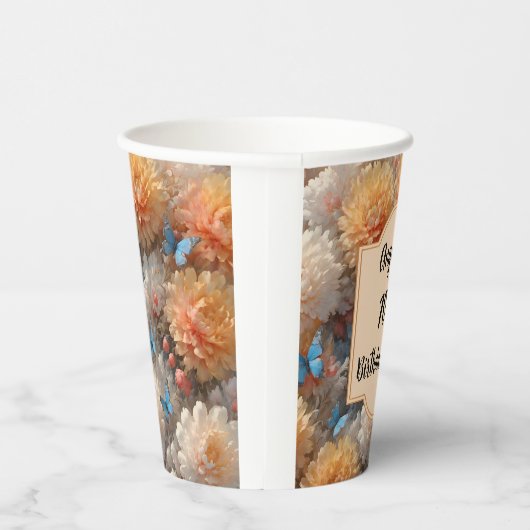 Geburtstagsparty Pappbecher (Rechts)