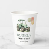 Geburtstagsparty Pappbecher (Vorderseite)