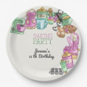 Geburtstagsparty Pappteller (Vorderseite)