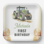 Geburtstagsparty Pappteller (Vorderseite)