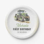 Geburtstagsparty Pappteller (Vorderseite)