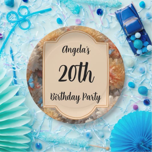 Geburtstagsparty Pappteller (Party)