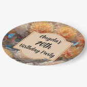 Geburtstagsparty Pappteller (Schrägansicht)