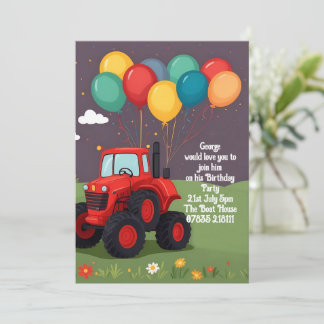 Geburtstagsparty Personalisierte Einladung .