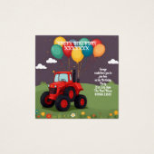 Geburtstagsparty Personalisierte Einladung . (Vorderseite)