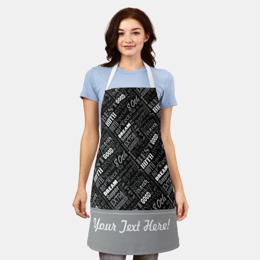 Geburtstagsparty - Personalisierte Geschenke Schürze (Getragen)