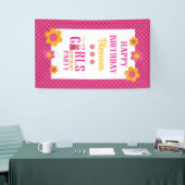 Geburtstagsparty personalisierte niedliche Frühlin Banner (Messeveranstaltung)