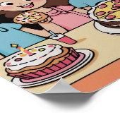 Geburtstagsparty - Poster (Ecke)